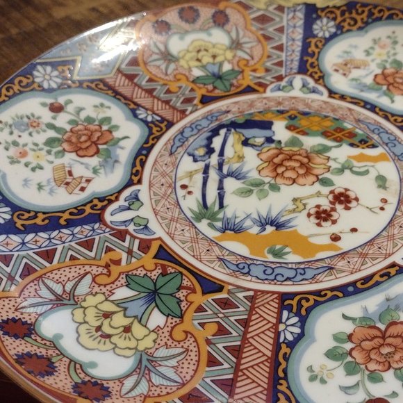 Vintage Imari Ware 10" Platter - Picture 5 of 10